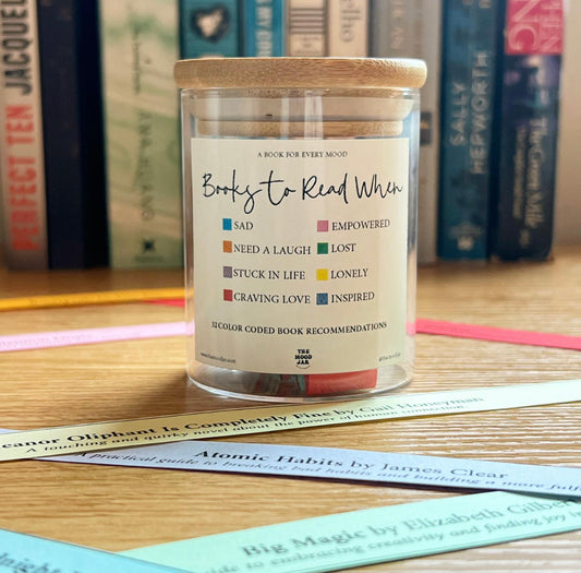 Book Recommendations Mood Jar